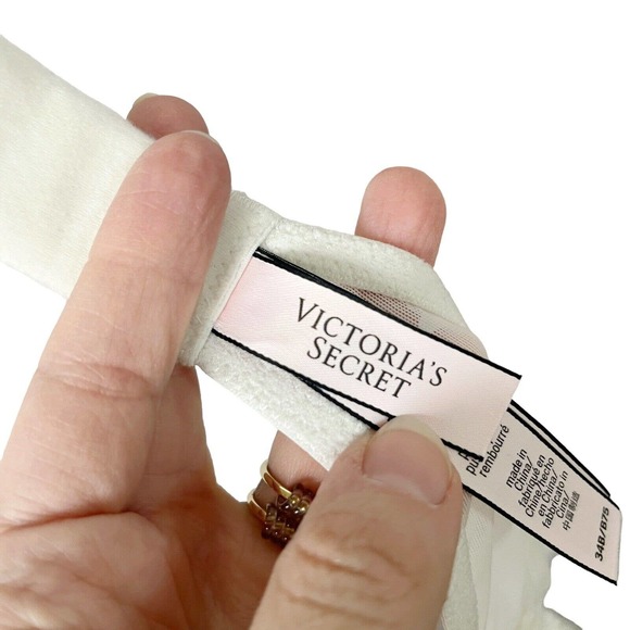 Victorias Secret Push Up Without Padding Bra Lace Underwired Sheer - Picture 8 of 8